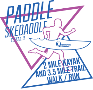 2026 Quarry Springs Paddle Skedaddle Biathlon logo