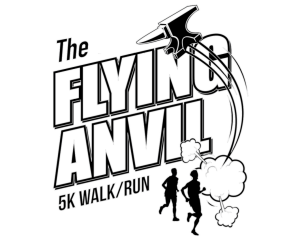 Flying Anvil 5K logo