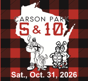 Carson Park 5 & 10/Logging Miles logo