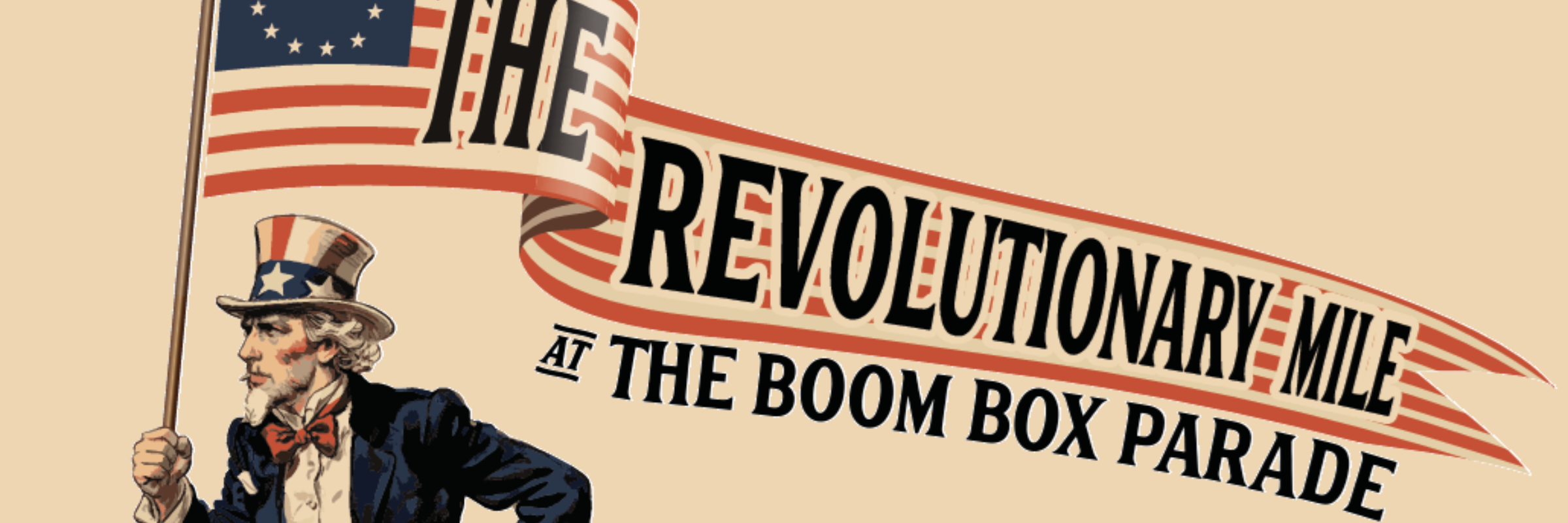 The Revolutionary Mile - At the Boom Box Parade