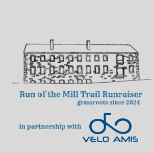 Run Of The Mill 5/10-miler walk/run Trail Runraiser logo