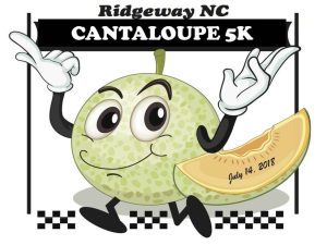 Cantaloupe 5k logo
