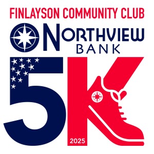 Finlayson Northview Bank July Fourth 5k logo