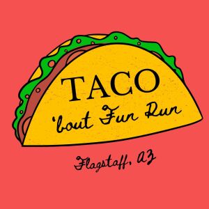 Taco 'Bout Fun Run logo
