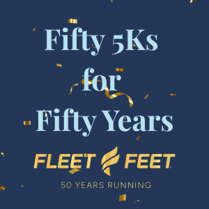Fifty 5Ks for Fifty Years logo
