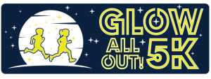 Glow All Out 5K Glow Run logo