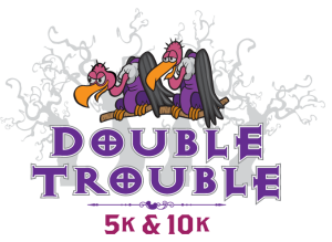 Double Trouble - 5K & 10K logo