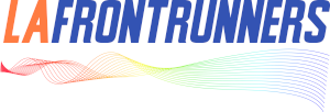 Los Angeles Frontrunners Pride Run 2026 logo