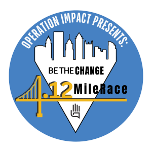 Be The Change 4.12 Miler logo