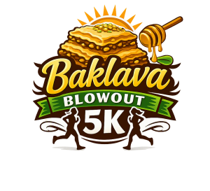 Baklava Blowout 5k logo