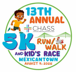 CHASS 5k Run/Walk & Kid's Superhero Race logo