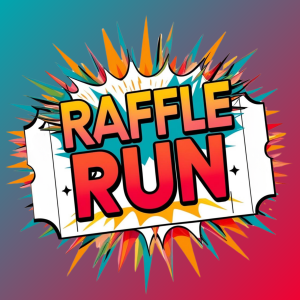 Raffle Run logo