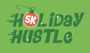 Holiday Hustle 5k Run/Walk logo