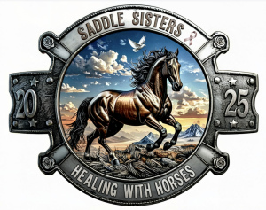 Saddle Sisters 25 Healing with Horses logo