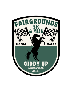Fairgrounds 5k, Mile & Market logo