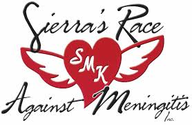 Sierra's 5K Run/Walk Race Against Meningitis logo