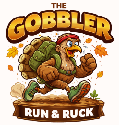 The Odo Gobbler Run & Ruck logo
