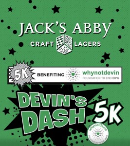 Devin's Dash 5k logo