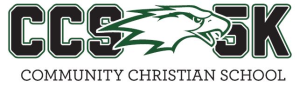 CCS 5K - Fall Sports Fundraiser logo