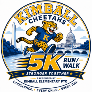 Kimball Elementary 5k logo
