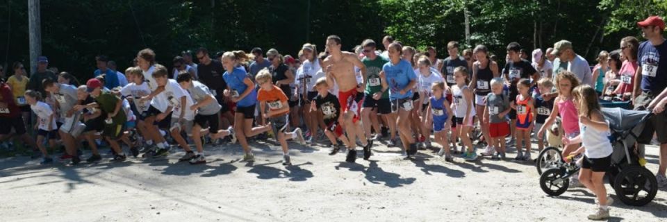 Frye Island Road Race 1 Mile and 5 Mile