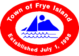 Frye Island Road Race 1 Mile and 5 Mile logo