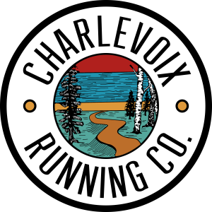 Charlevoix Marathon Shakeout with Brooks logo