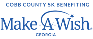 Cobb County 5K benefiting Make a Wish Georgia logo