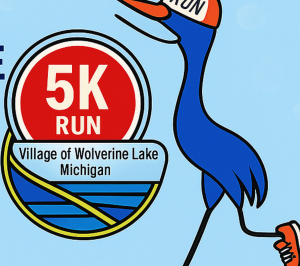 Wolverine Lake 5k Run/Walk logo