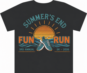Summer's End Fun Run 5K logo