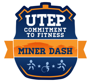 Annual Miner Dash & Family Fitness Fiesta logo