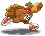 Hopedale Fire & Police 5K Gobble Wobble logo