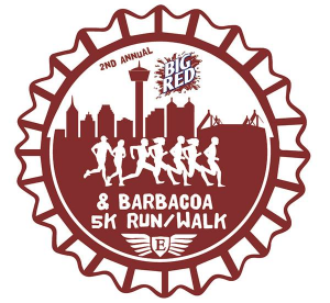 Big Red and Barbacoa 5K Run/Walk logo