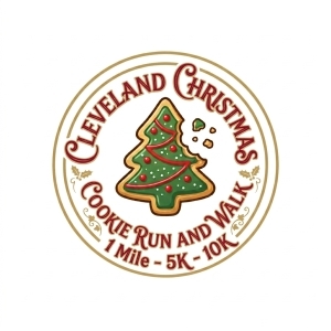 Cleveland Christmas Cookie Run and Walk logo