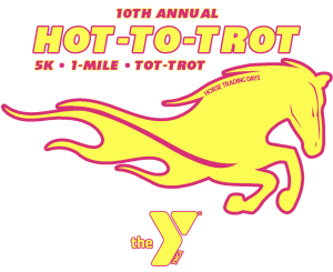 10th Annual Hot-to-Trot 5K & Family Fun Run logo