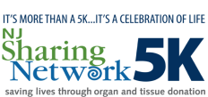 NJ Sharing Network 5K Celebration of Life logo