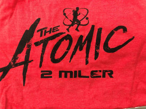 The Atomic Two Miler logo