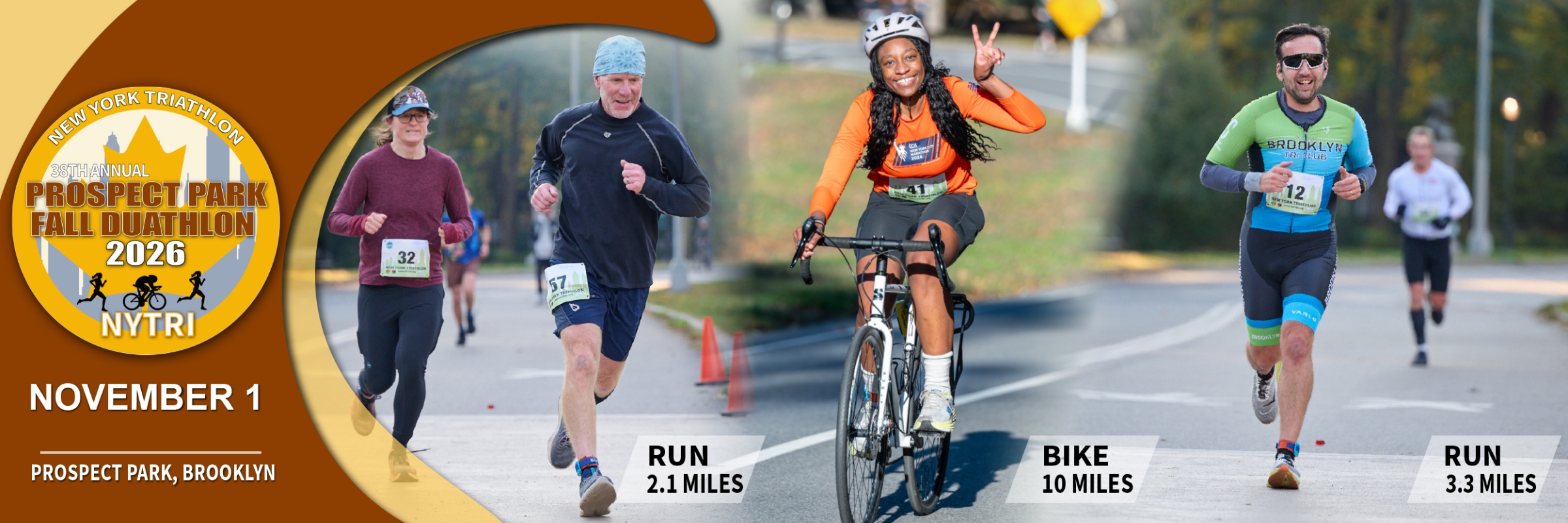 38th Annual Prospect Park Fall Duathlon