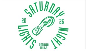 Saturday Night Lights -- Ottawa Hills Back to School 5K logo