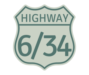Thunderhead Brewery - hwy 6/34 series logo