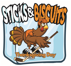 Sticks & Biscuits Thanksgiving Day 5K logo