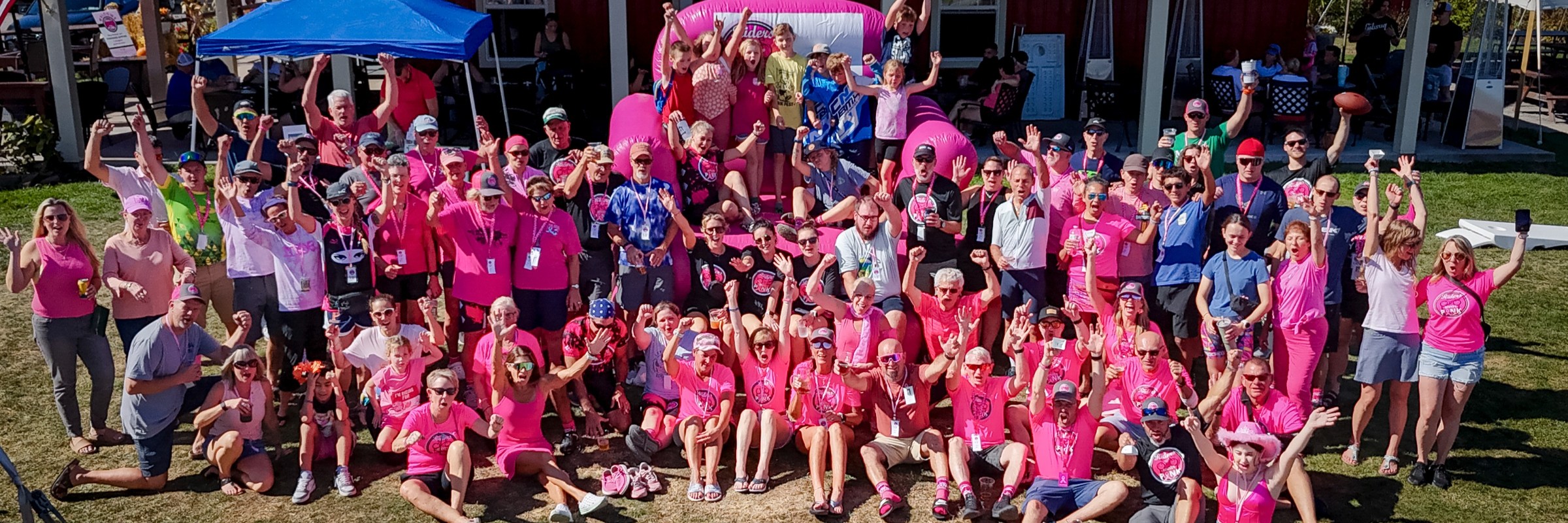 Riders Wear Pink