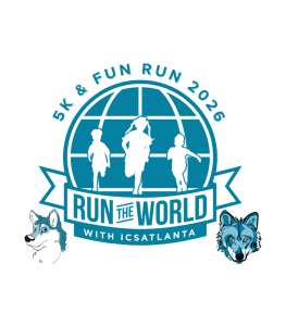 Run the World with ICSAtlanta 5K & Fun Run logo