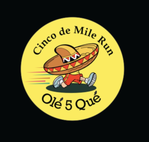 CINCO DE MILE 5 QUE- FRESNO 5K logo