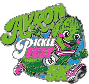 Akron Pickle Fest 5K logo