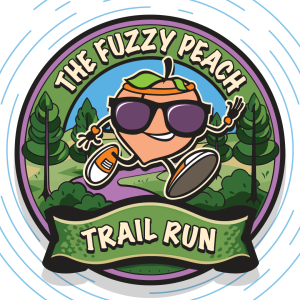 The Fuzzy Peach Trail Run logo