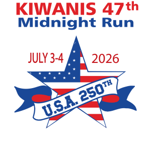Sponsors for Kiwanis Midnight Run logo