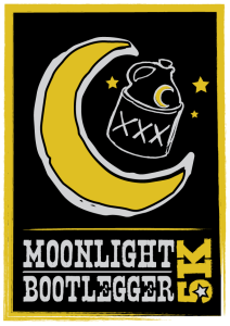 Moonlight Bootlegger 5k - Northville, MI logo