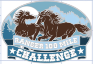 RANGER 100 Mile Challenge BUCKLE logo