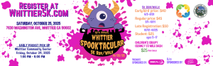 Whittier Spooktacular 5K logo